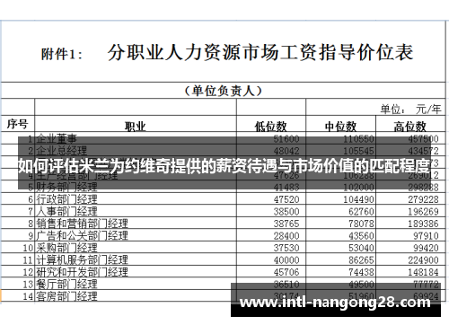 如何评估米兰为约维奇提供的薪资待遇与市场价值的匹配程度