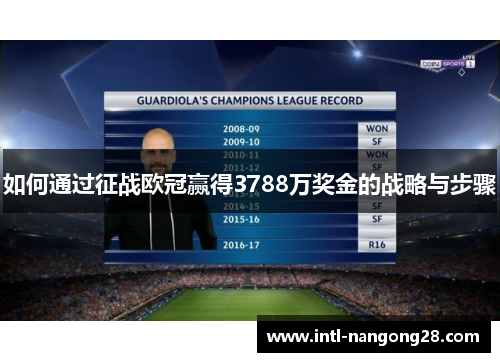 如何通过征战欧冠赢得3788万奖金的战略与步骤